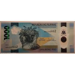 Philippines 1000 Piso 2022 P-241a.1 UNC Uncirculated Polymer